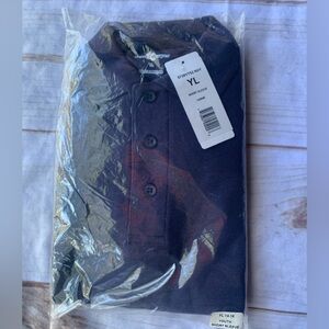 Tom Sawyer Navy Kids Polo Shirt Size 14-16